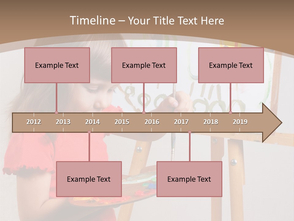 Easel Charming Studio PowerPoint Template