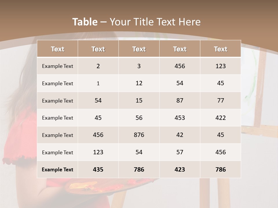Easel Charming Studio PowerPoint Template