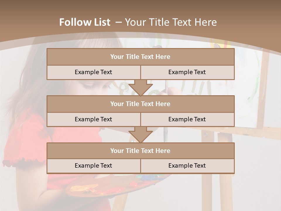 Easel Charming Studio PowerPoint Template