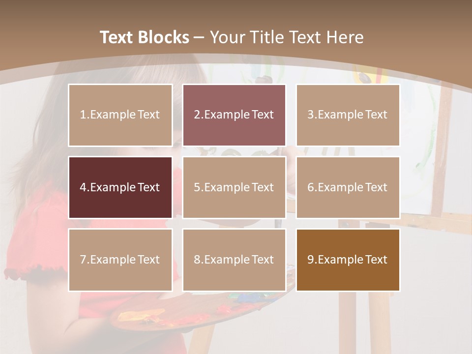 Easel Charming Studio PowerPoint Template