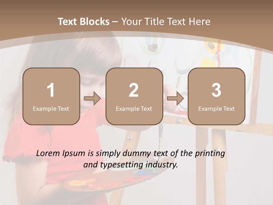 Easel Charming Studio PowerPoint Template