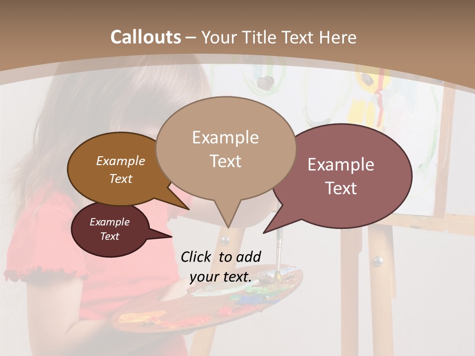 Easel Charming Studio PowerPoint Template