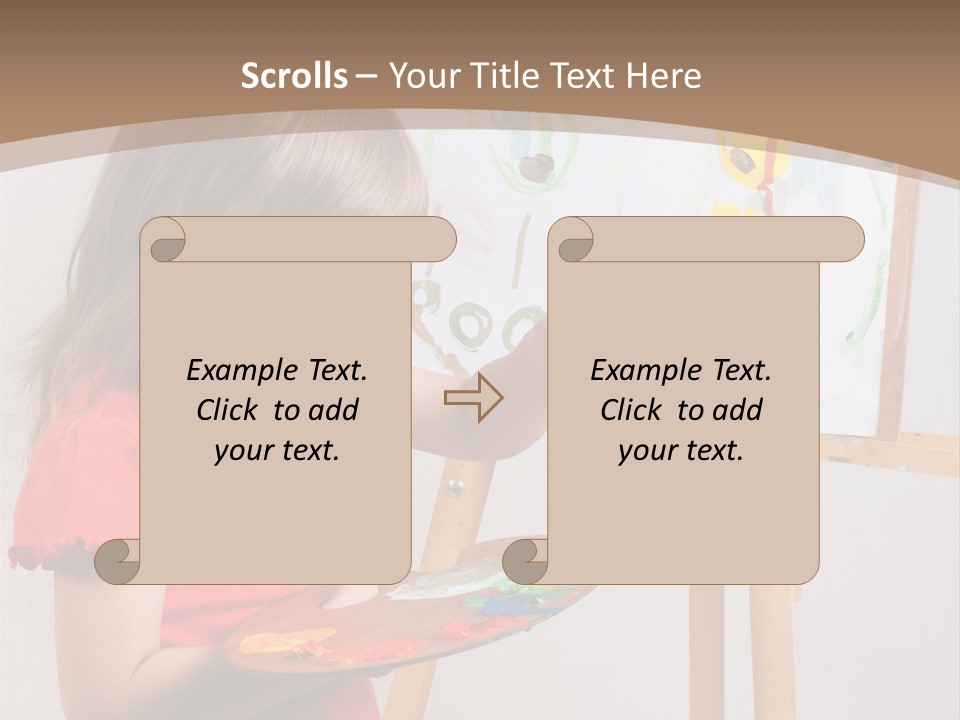 Easel Charming Studio PowerPoint Template