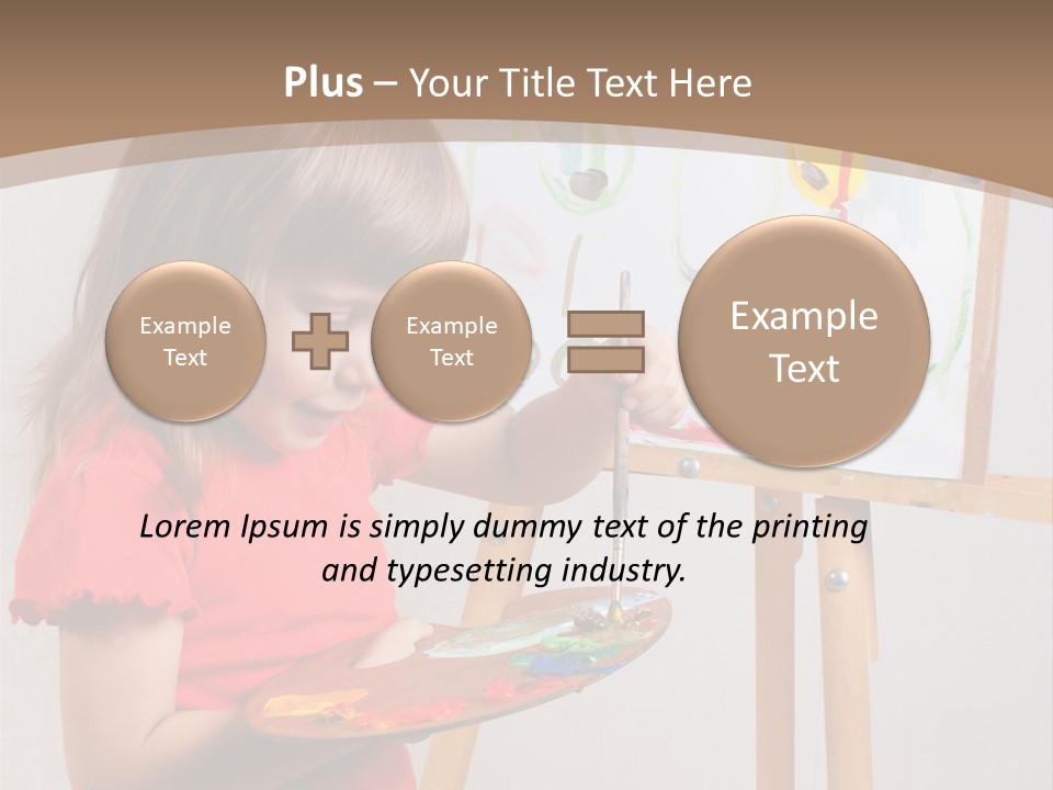 Easel Charming Studio PowerPoint Template