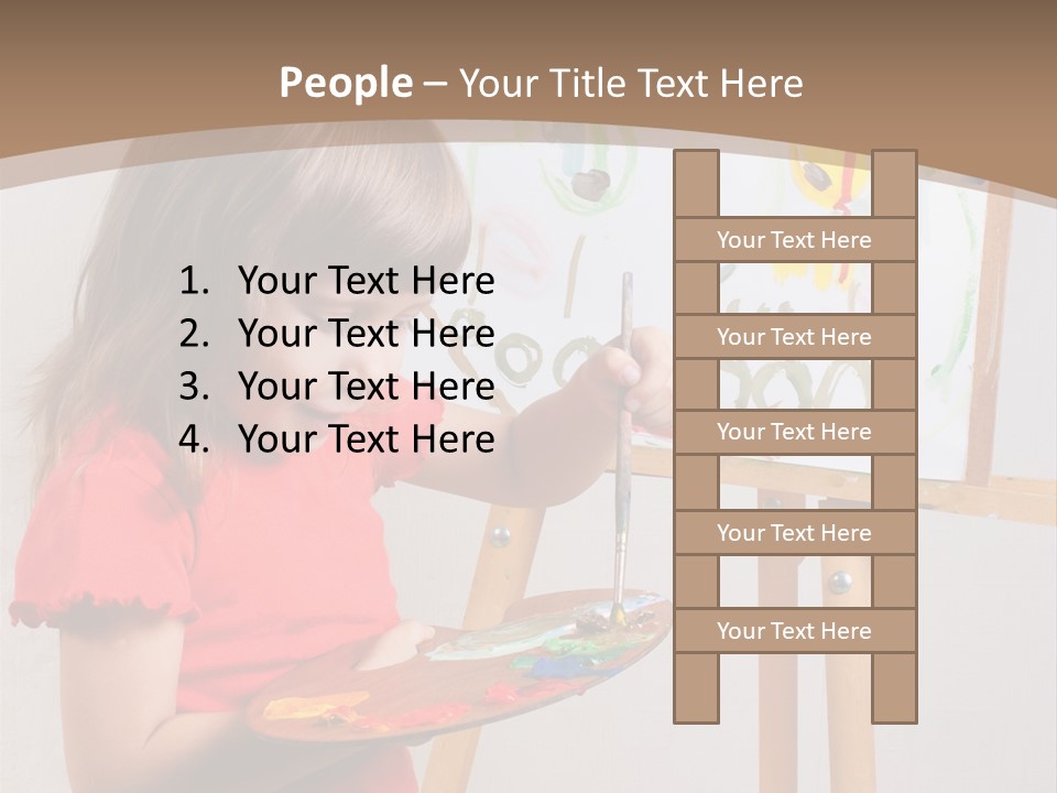 Easel Charming Studio PowerPoint Template