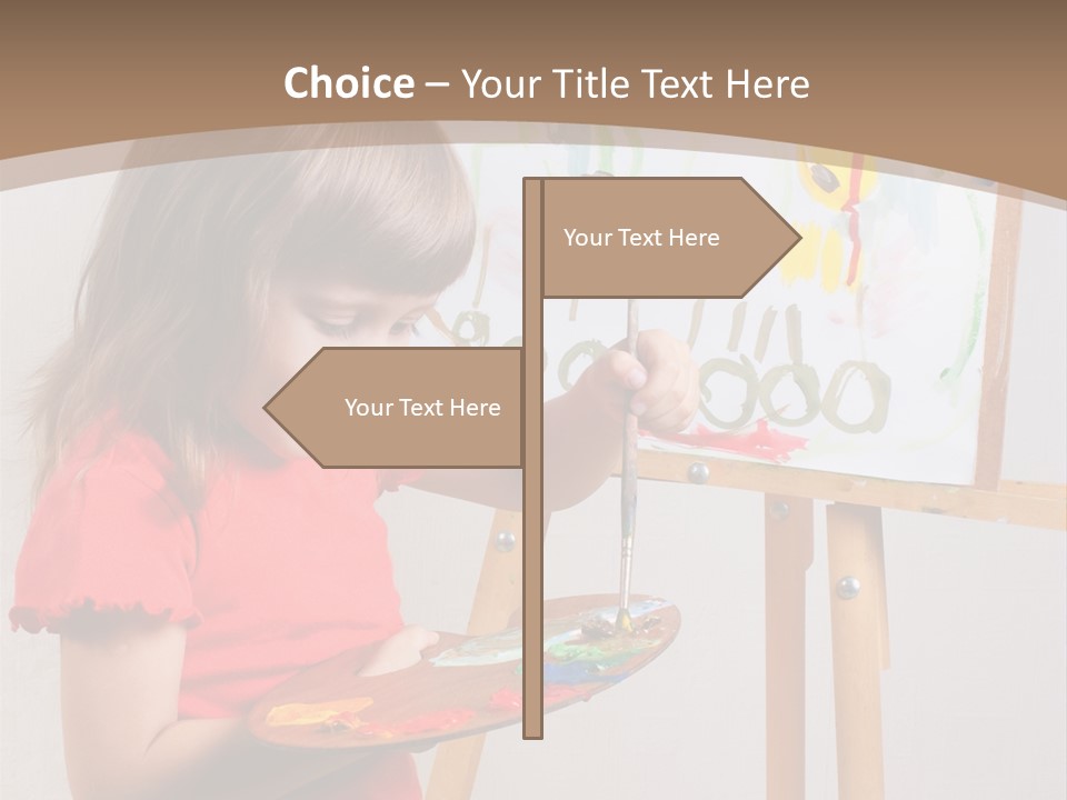 Easel Charming Studio PowerPoint Template