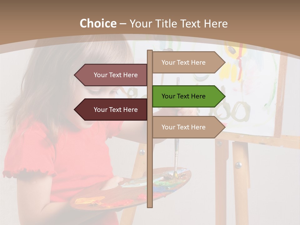 Easel Charming Studio PowerPoint Template