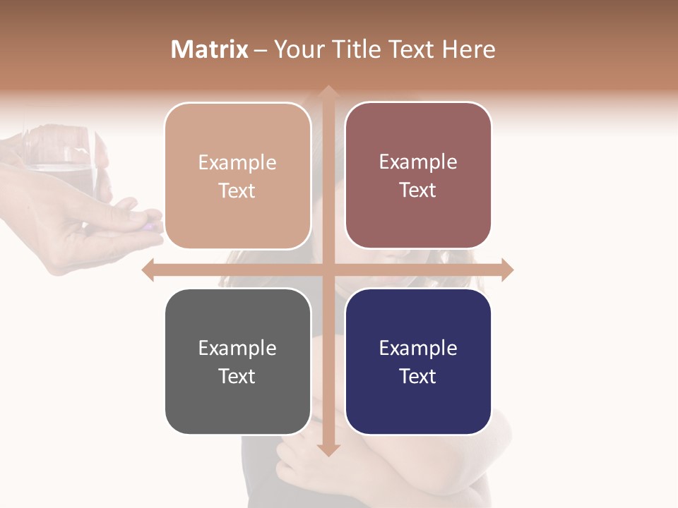 Pill Sad Medicating PowerPoint Template