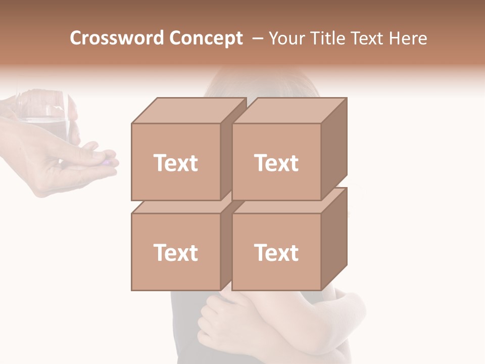 Pill Sad Medicating PowerPoint Template
