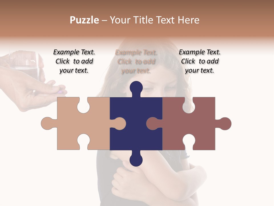 Pill Sad Medicating PowerPoint Template