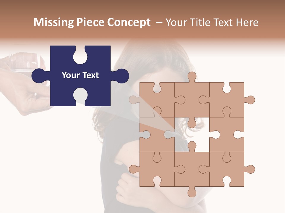 Pill Sad Medicating PowerPoint Template