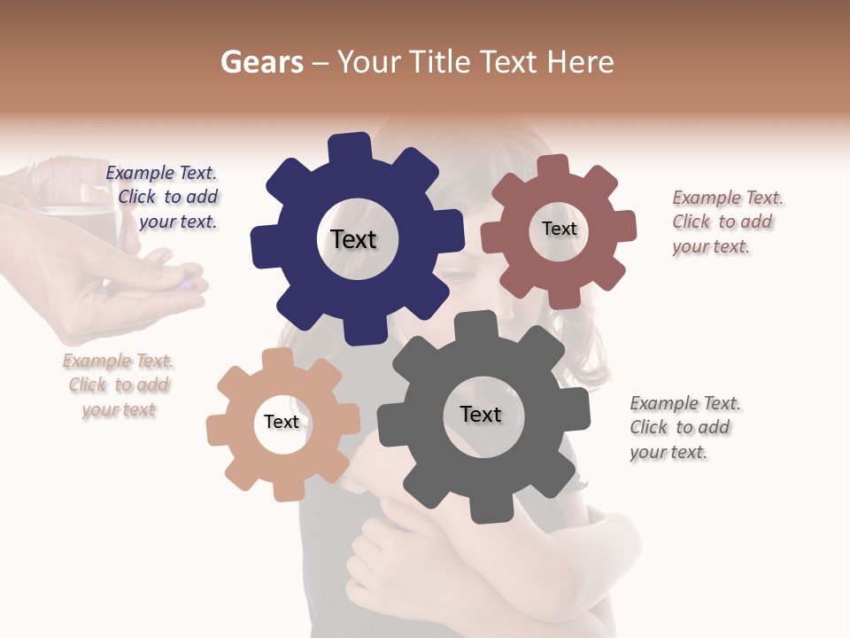 Pill Sad Medicating PowerPoint Template