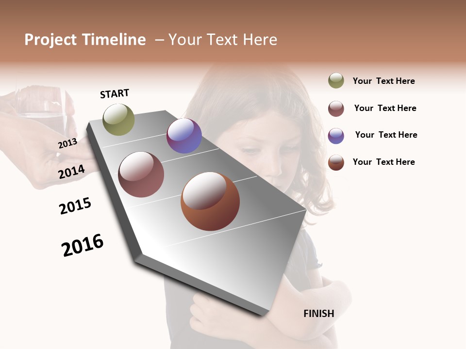 Pill Sad Medicating PowerPoint Template
