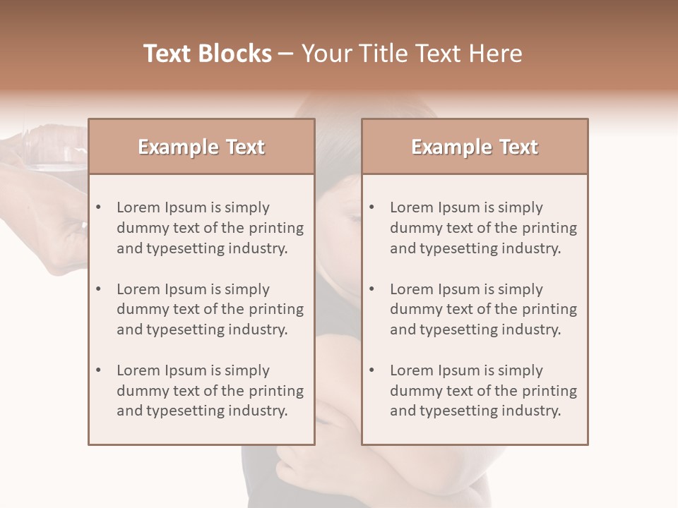 Pill Sad Medicating PowerPoint Template