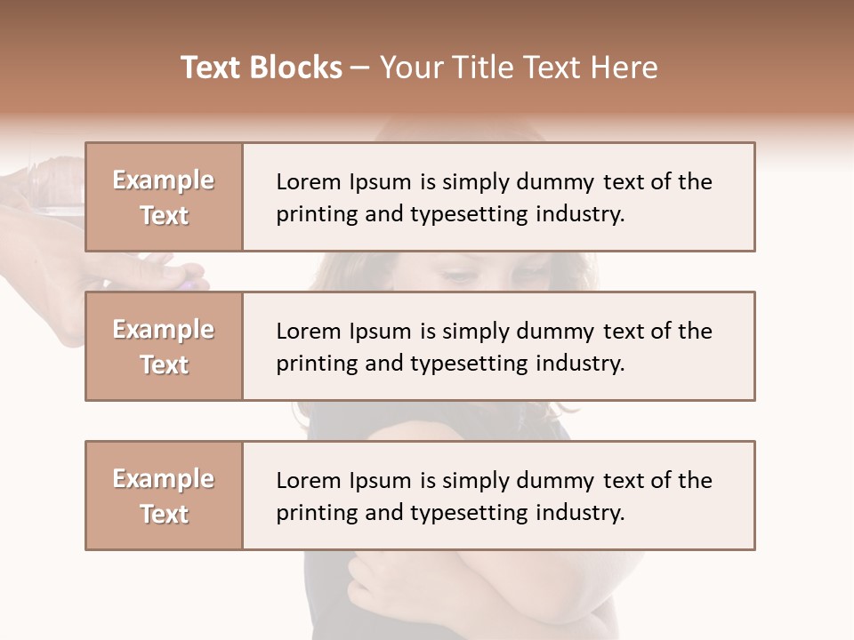 Pill Sad Medicating PowerPoint Template