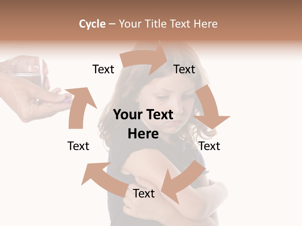 Pill Sad Medicating PowerPoint Template