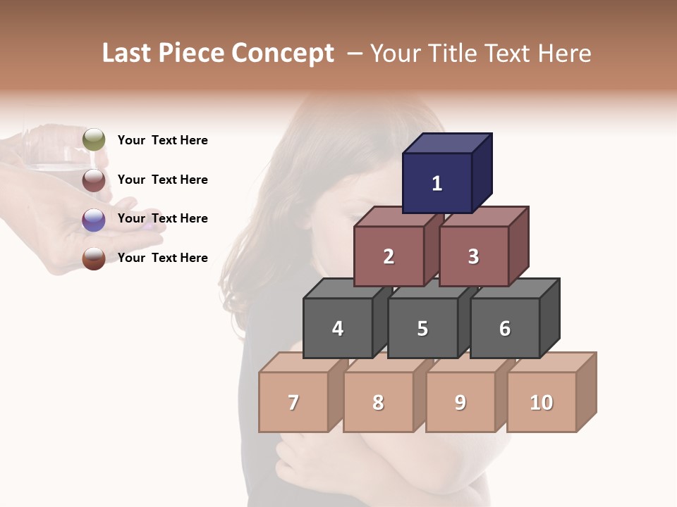 Pill Sad Medicating PowerPoint Template