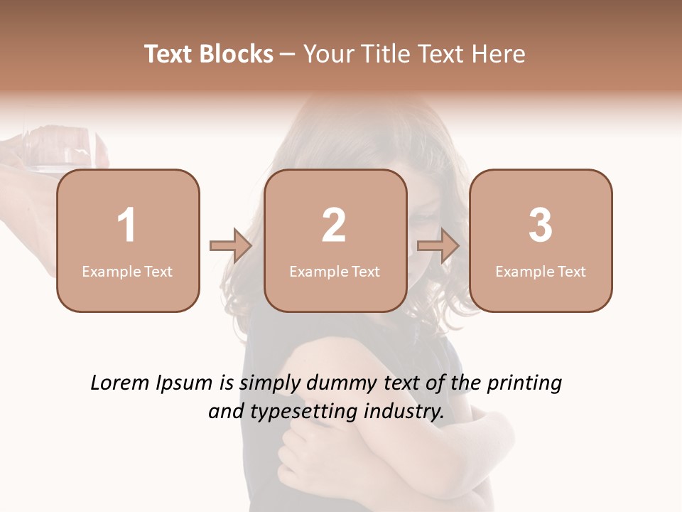 Pill Sad Medicating PowerPoint Template