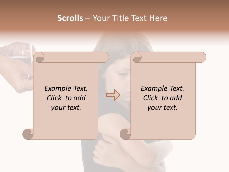 Pill Sad Medicating PowerPoint Template