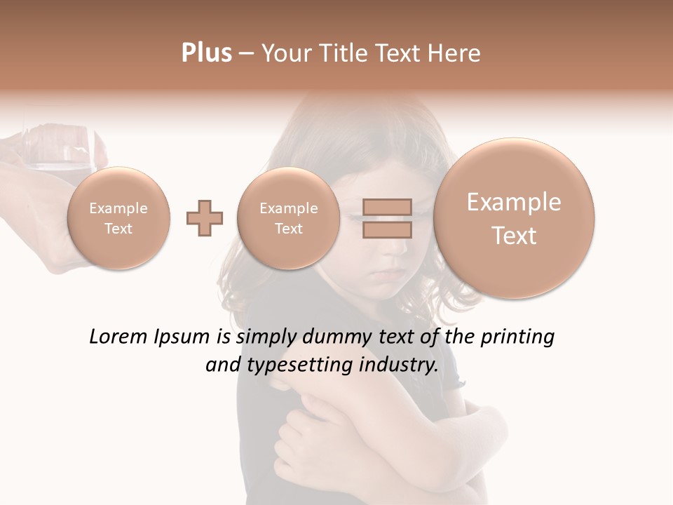 Pill Sad Medicating PowerPoint Template