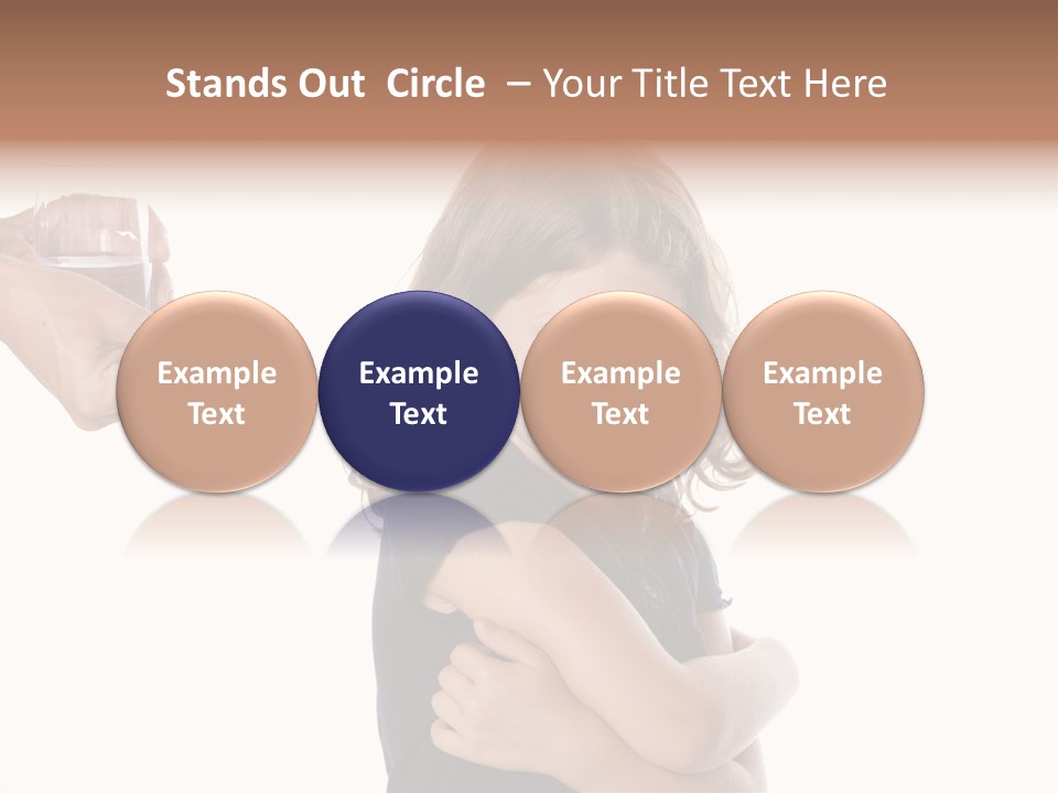 Pill Sad Medicating PowerPoint Template