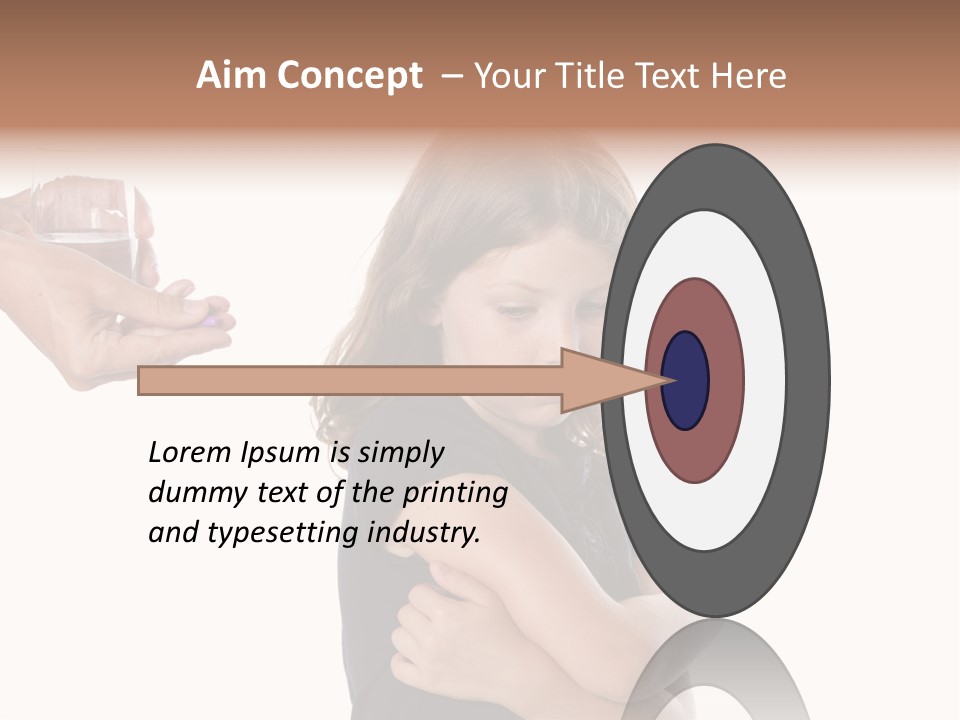 Pill Sad Medicating PowerPoint Template