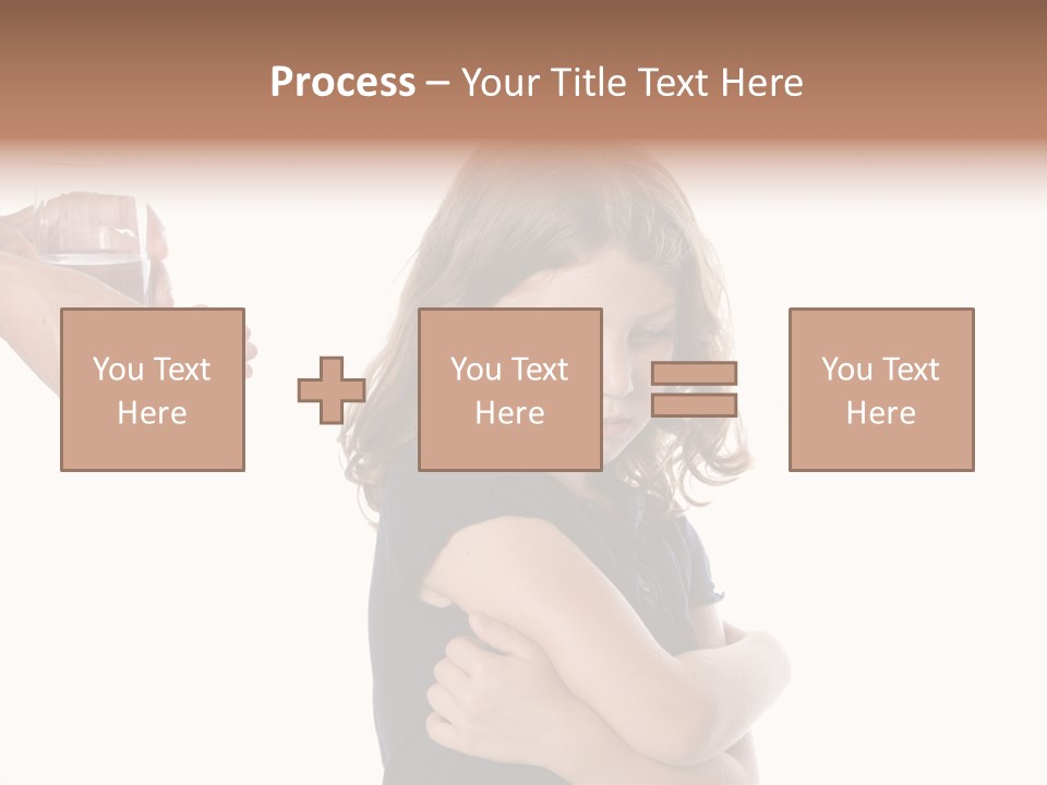 Pill Sad Medicating PowerPoint Template