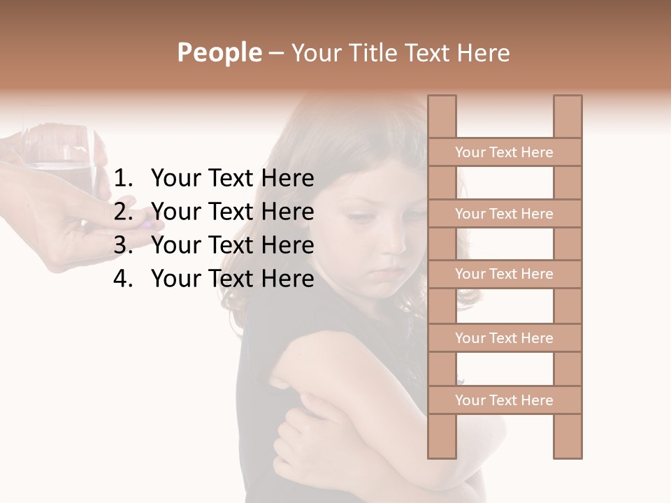Pill Sad Medicating PowerPoint Template
