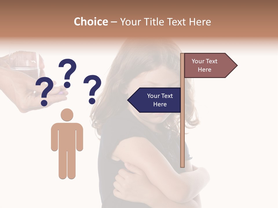 Pill Sad Medicating PowerPoint Template