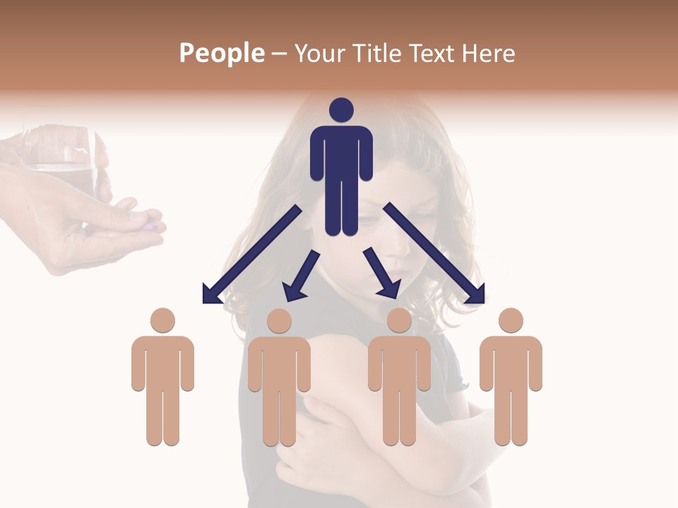 Pill Sad Medicating PowerPoint Template