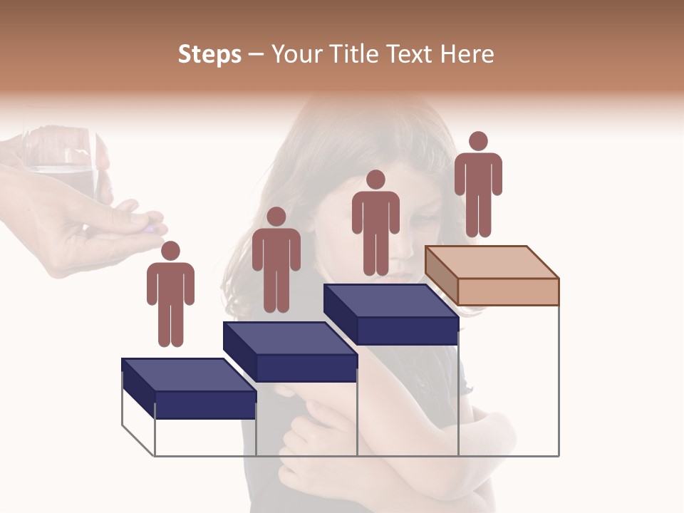 Pill Sad Medicating PowerPoint Template