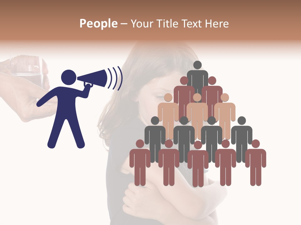 Pill Sad Medicating PowerPoint Template