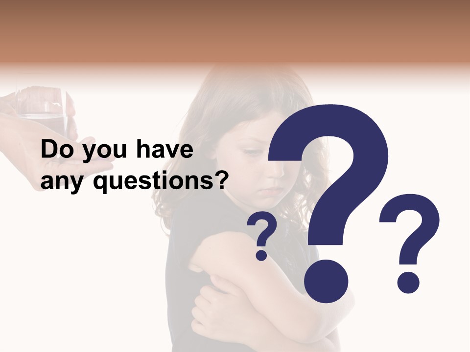 Pill Sad Medicating PowerPoint Template