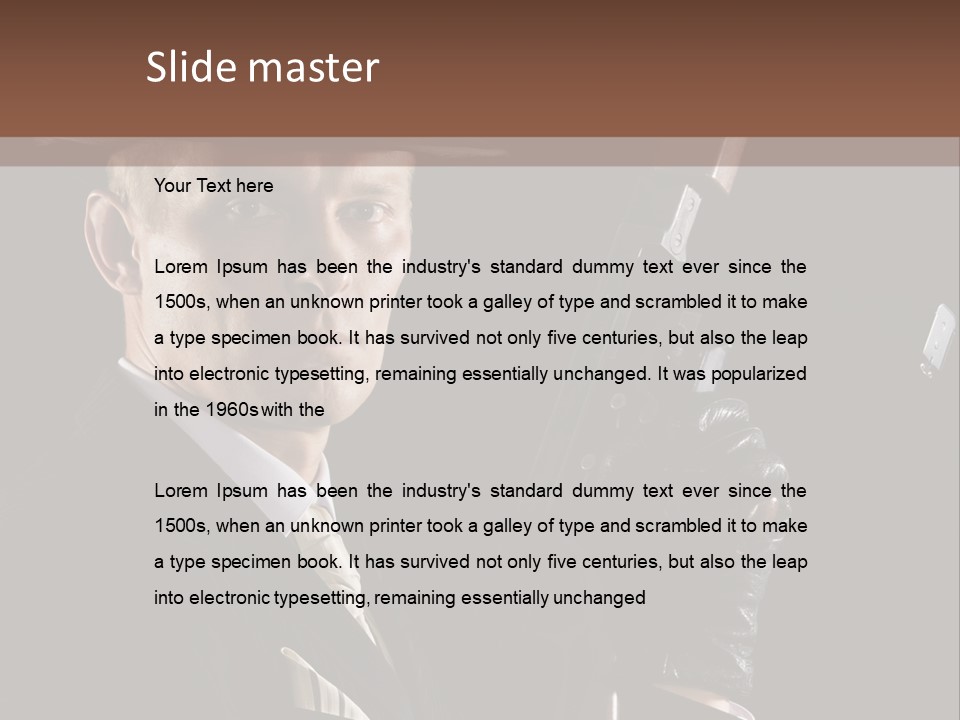 Hand Thompson Human PowerPoint Template