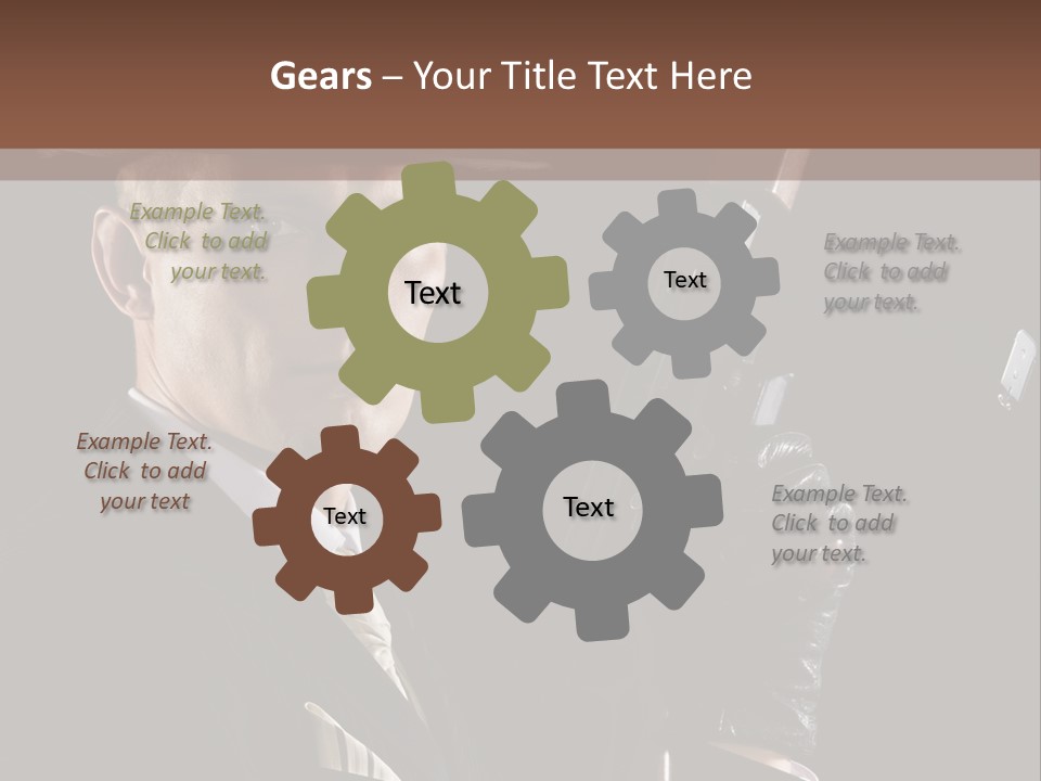 Hand Thompson Human PowerPoint Template