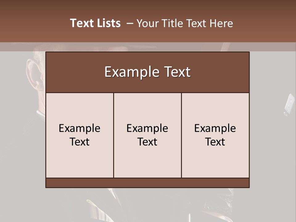 Hand Thompson Human PowerPoint Template