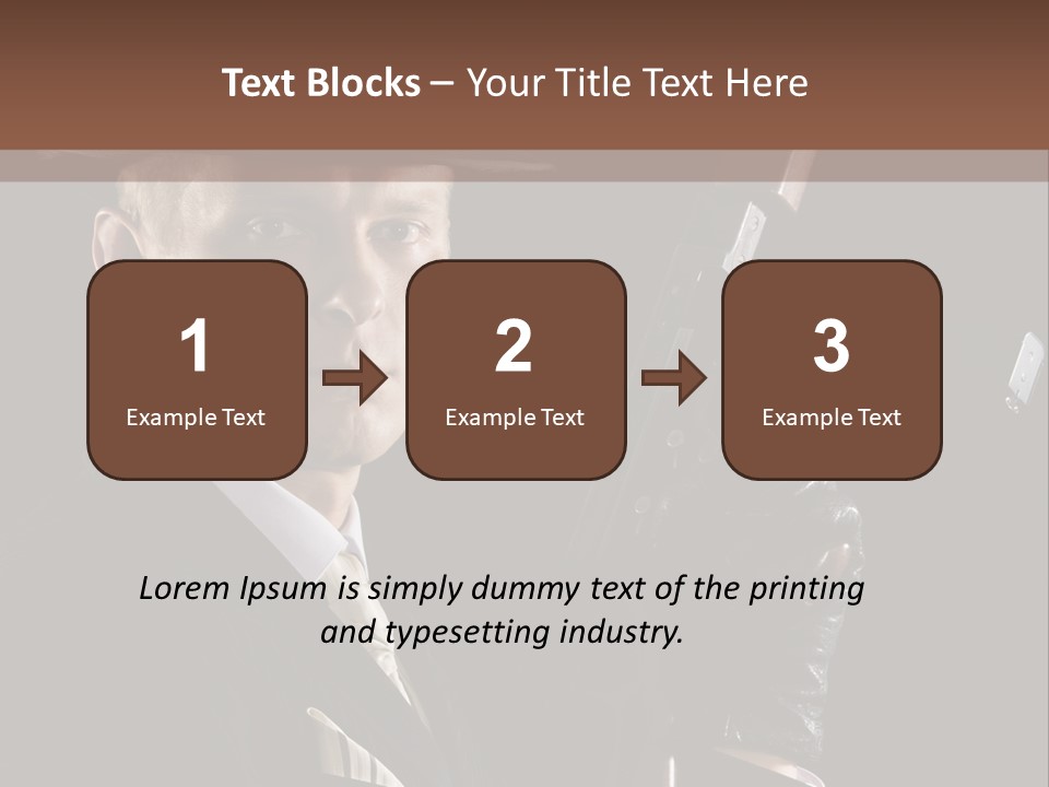 Hand Thompson Human PowerPoint Template