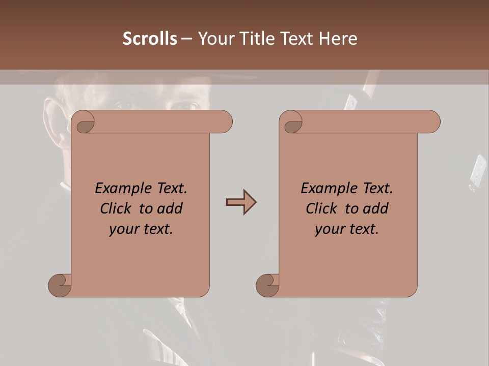 Hand Thompson Human PowerPoint Template