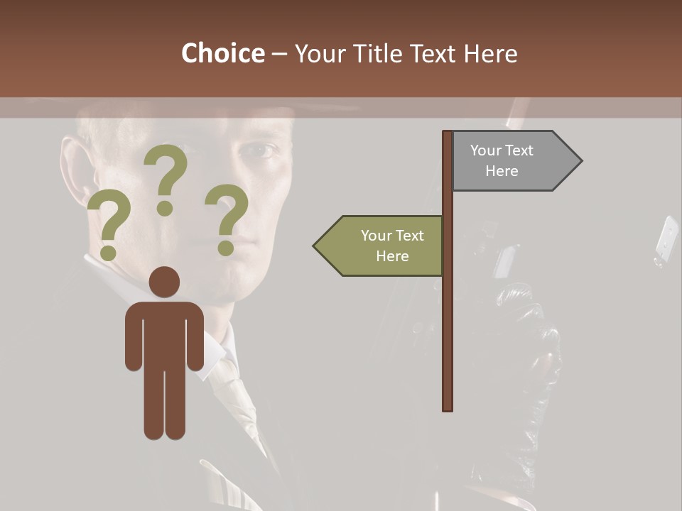 Hand Thompson Human PowerPoint Template