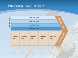 Diving Outdoors Bungee PowerPoint Template
