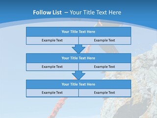 Diving Outdoors Bungee PowerPoint Template