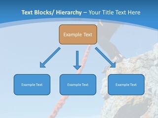 Diving Outdoors Bungee PowerPoint Template