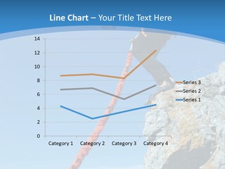 Diving Outdoors Bungee PowerPoint Template