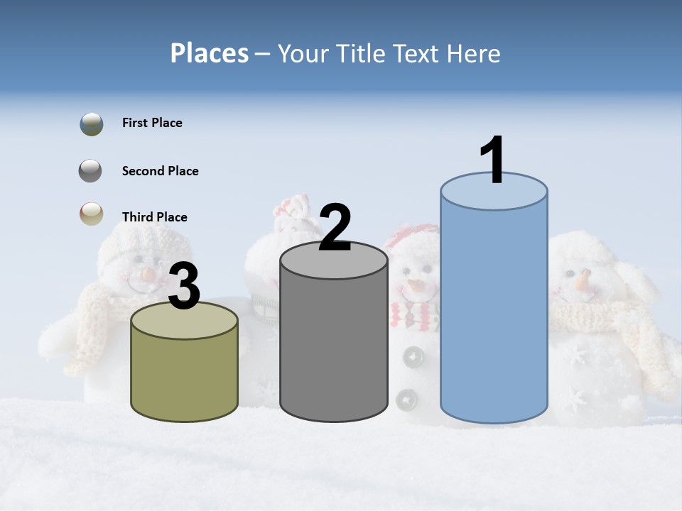 Holiday Nature Polar PowerPoint Template