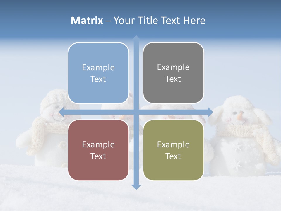 Holiday Nature Polar PowerPoint Template