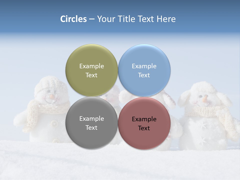 Holiday Nature Polar PowerPoint Template