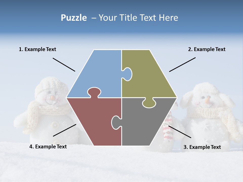 Holiday Nature Polar PowerPoint Template