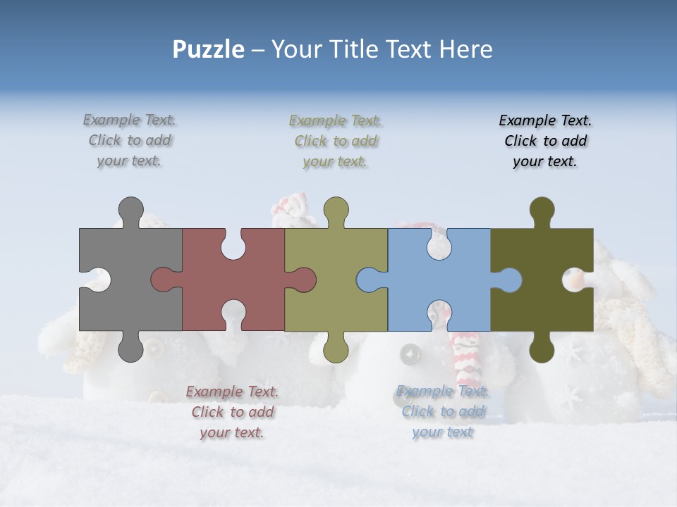 Holiday Nature Polar PowerPoint Template