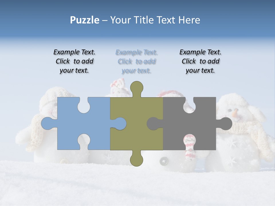 Holiday Nature Polar PowerPoint Template