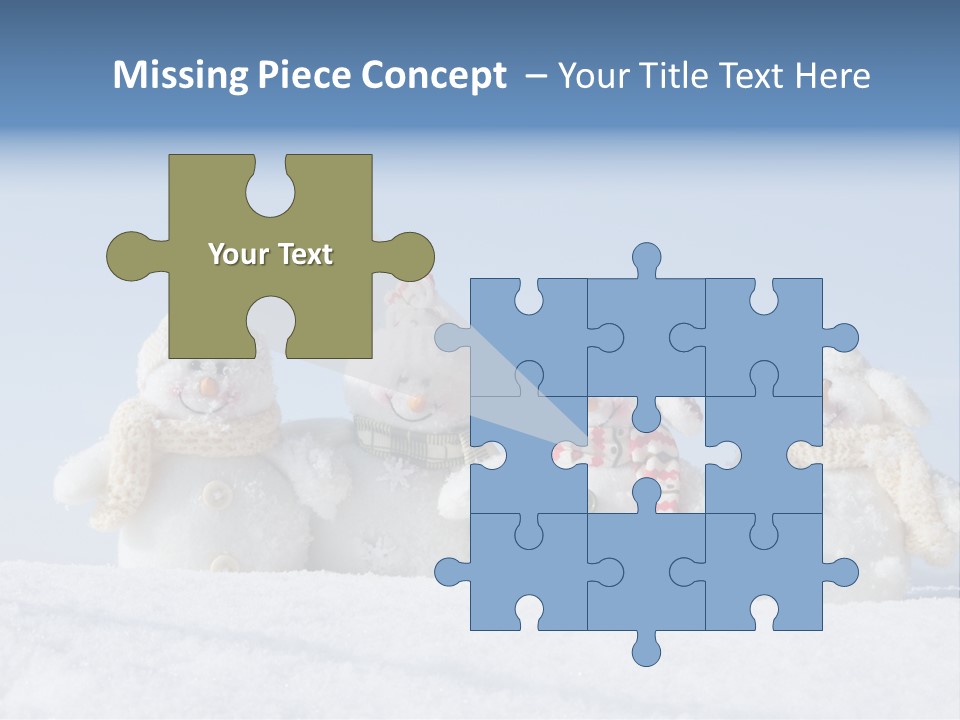 Holiday Nature Polar PowerPoint Template